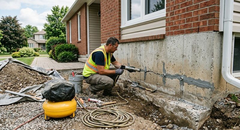 Basement Foundation Repair in Conway, NH