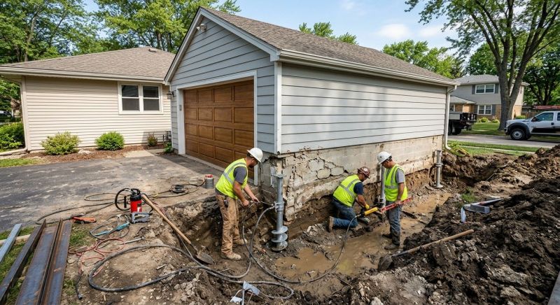 Basement Foundation Repair in Tilton, NH