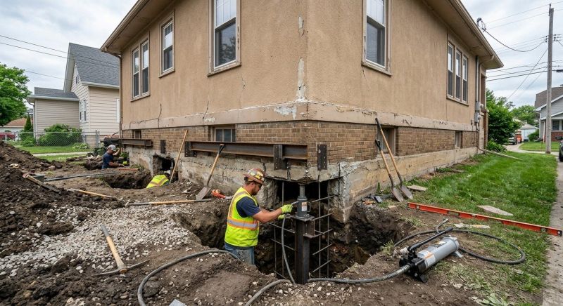 Basement Underpinning in Moultonborough, NH