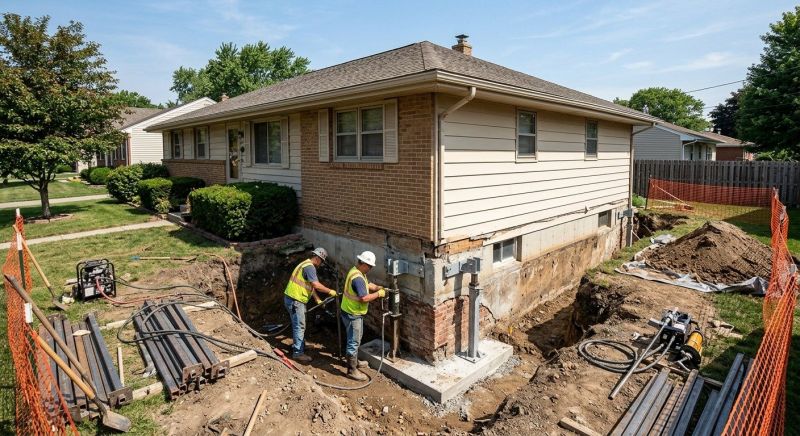 Building Foundation Repair in Acton, ME