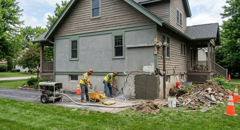 Building Foundation Repair in Tamworth, NH