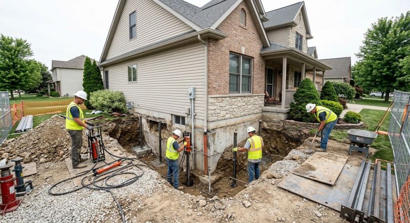 Building Foundation Repair in Tilton, NH