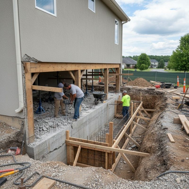 Concrete Foundation Repair in Wolfeboro, NH