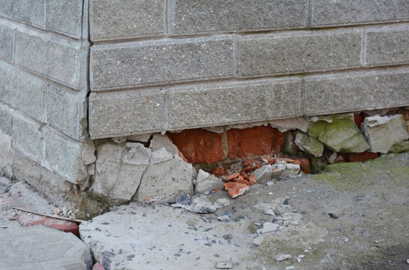 Cracked Foundation Repair in Carroll County, NH