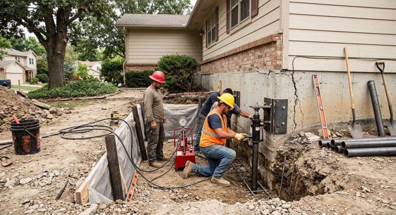Cracked Foundation Repair in Eaton Center, NH