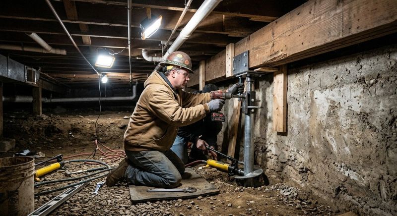 Crawlspace Foundation Repair in Wolfeboro, NH