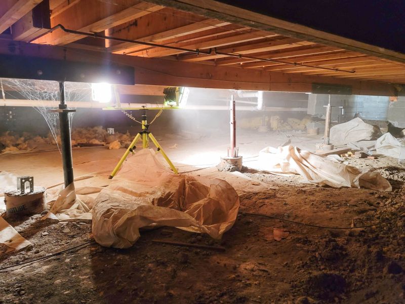Crawlspace Foundation Repair in Wolfeboro, NH