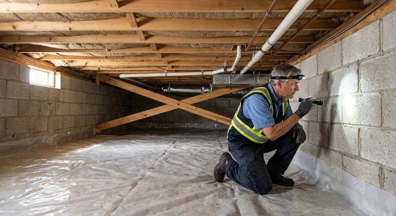 Crawlspace Repair in Moultonborough, NH