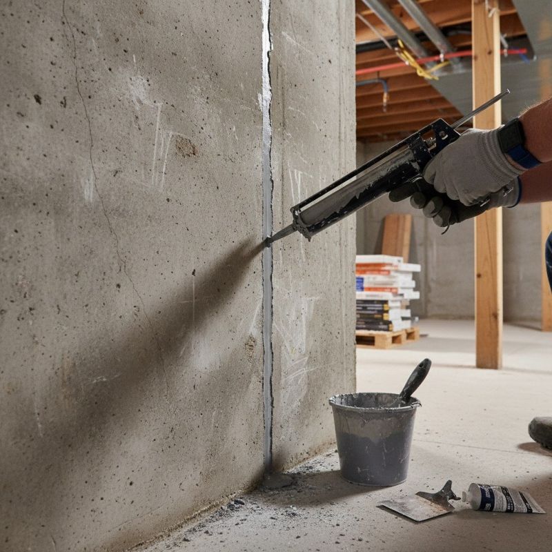 Foundation Crack Repair in Acton, ME