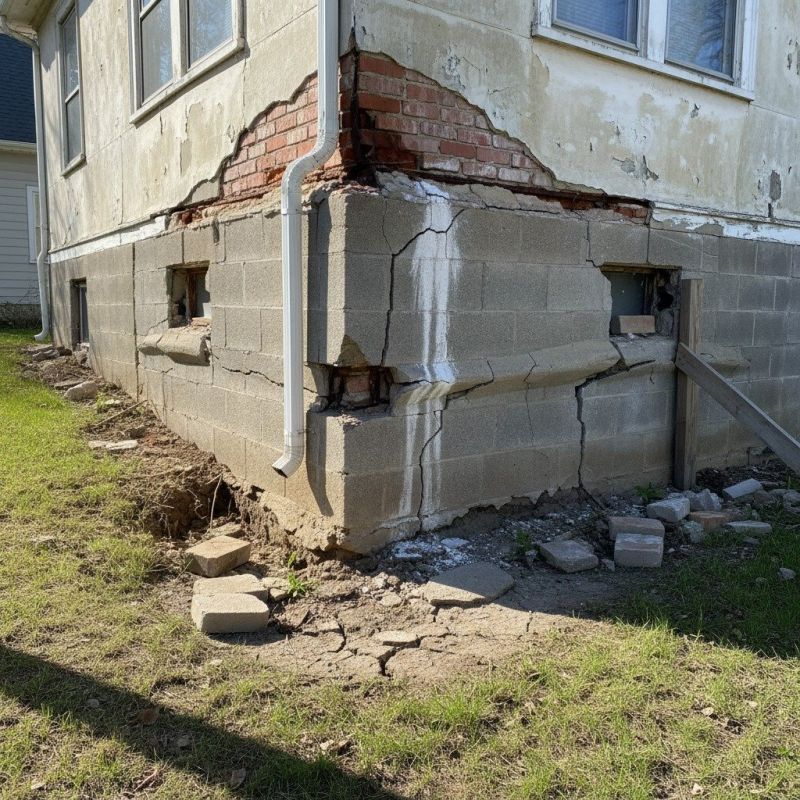 Foundation Crack Repair in Acton, ME