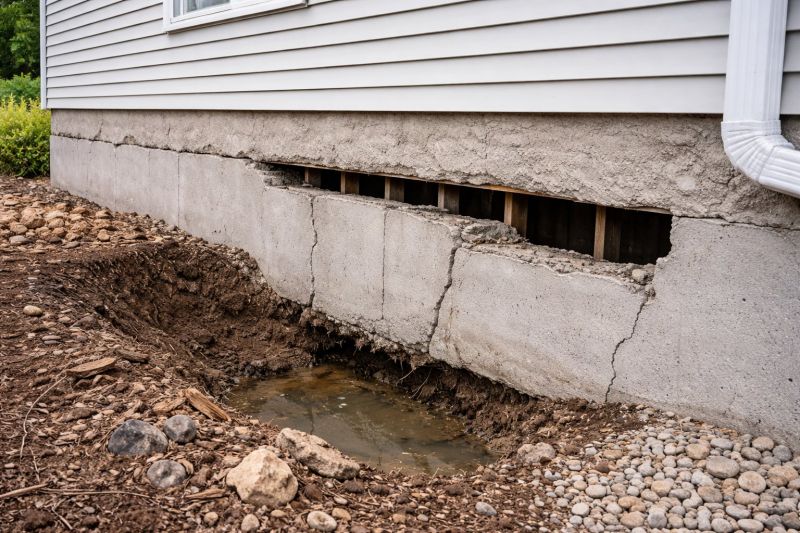 Foundation Damage Repair in Tilton, NH