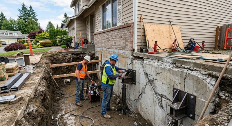 Foundation Damage Repair in Wolfeboro, NH