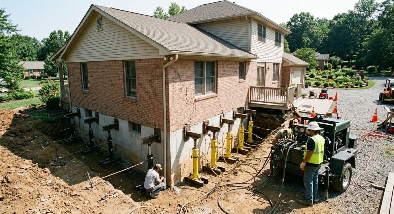 Foundation Jacking in Acton, ME