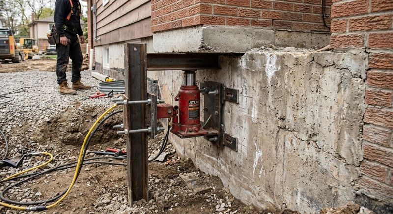 Foundation Jacking in Center Barnstead, NH