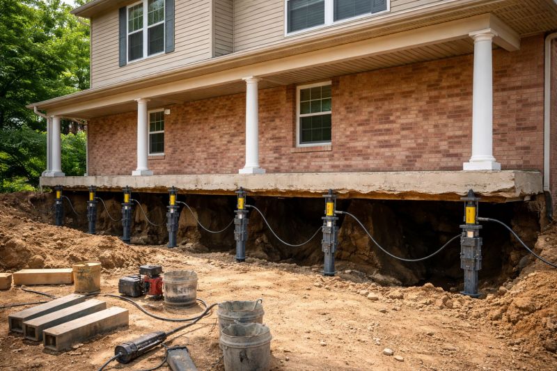 Foundation Jacking in Tilton, NH