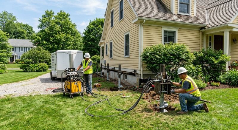 Foundation Lifting in Canterbury, NH