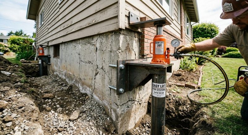 Foundation Lifting in Conway, NH