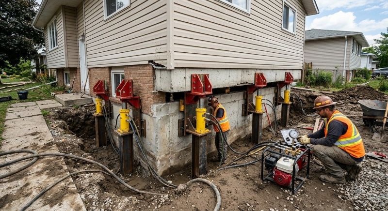 Foundation Lifting in East Wakefield, NH