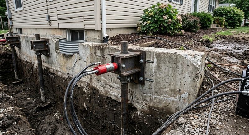 Foundation Pier Leveling in Moultonborough, NH