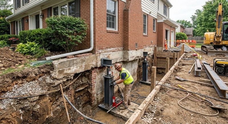 Foundation Raising in Canterbury, NH