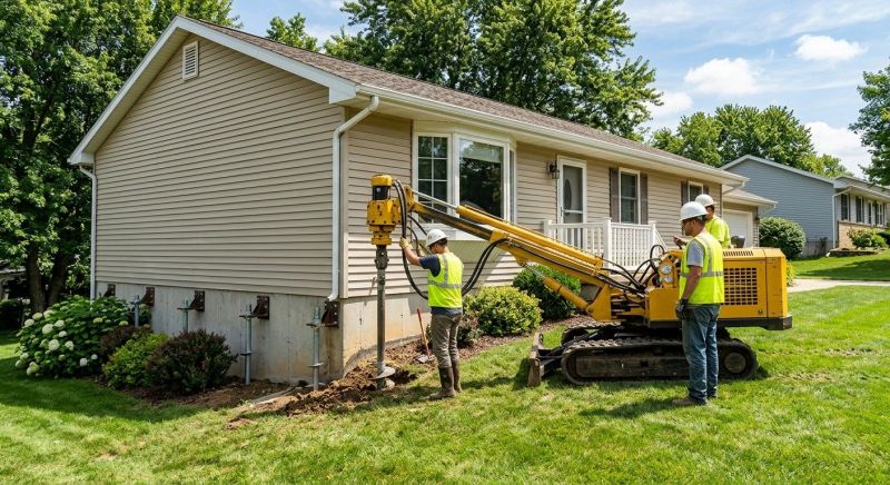 Foundation Raising in Center Ossipee, NH