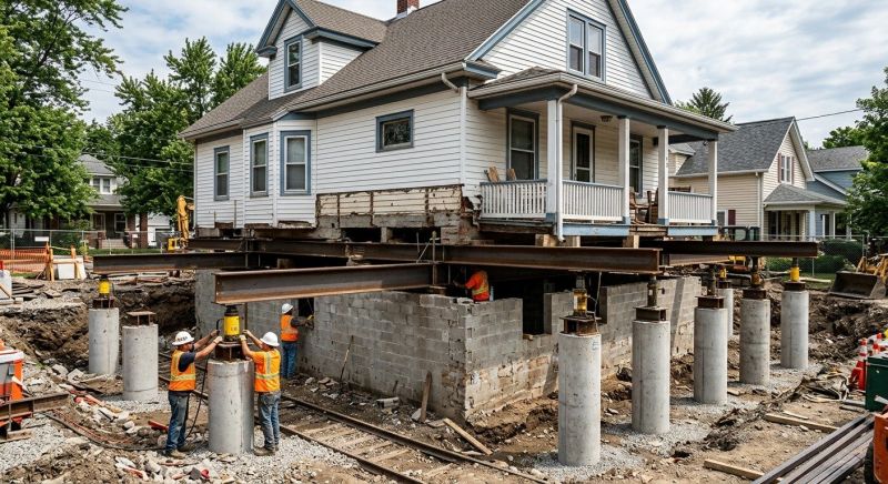 Foundation Raising in Meredith, NH