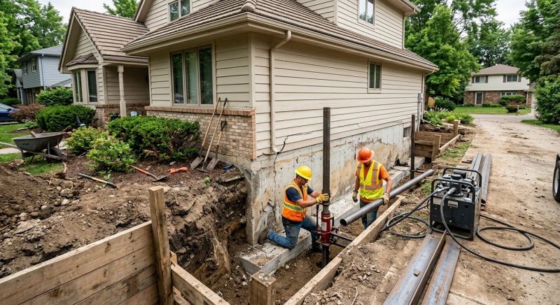 Foundation Repair in Acton, ME