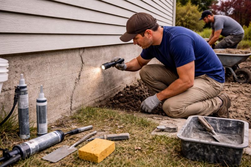 Foundation Repair in Alton Bay, NH