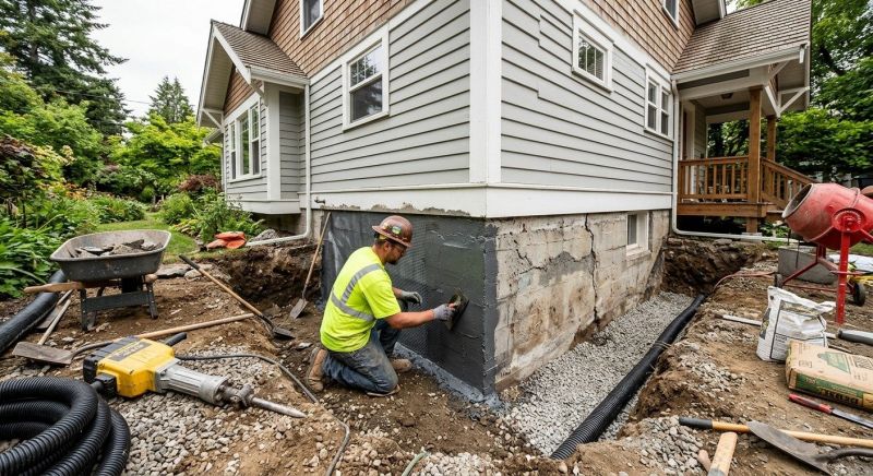 Foundation Restoration in Moultonborough, NH