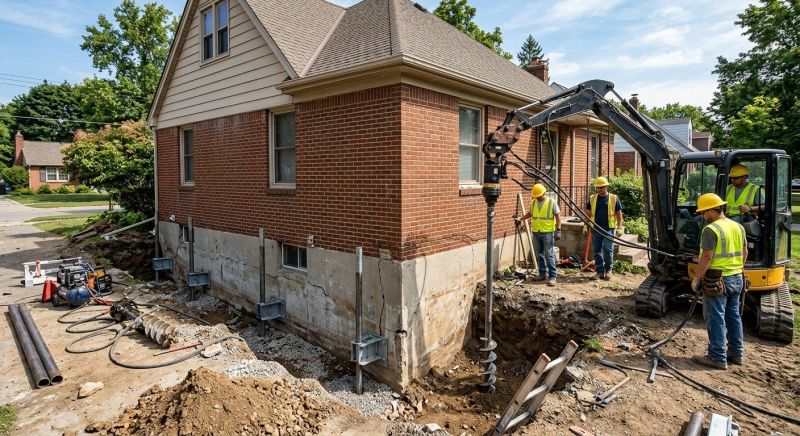 Foundation Stabilizing in Canterbury, NH