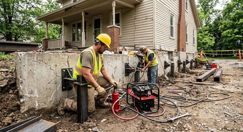 Foundation Stabilizing in Center Barnstead, NH