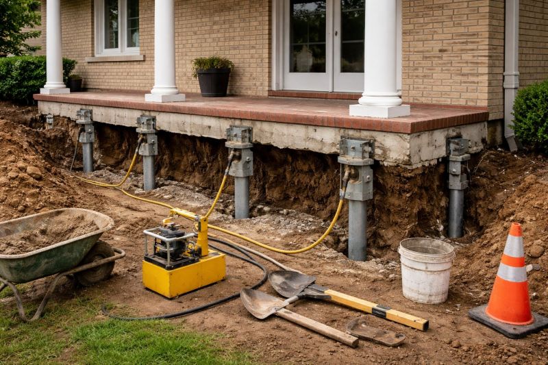 Foundation Stabilizing in Center Ossipee, NH