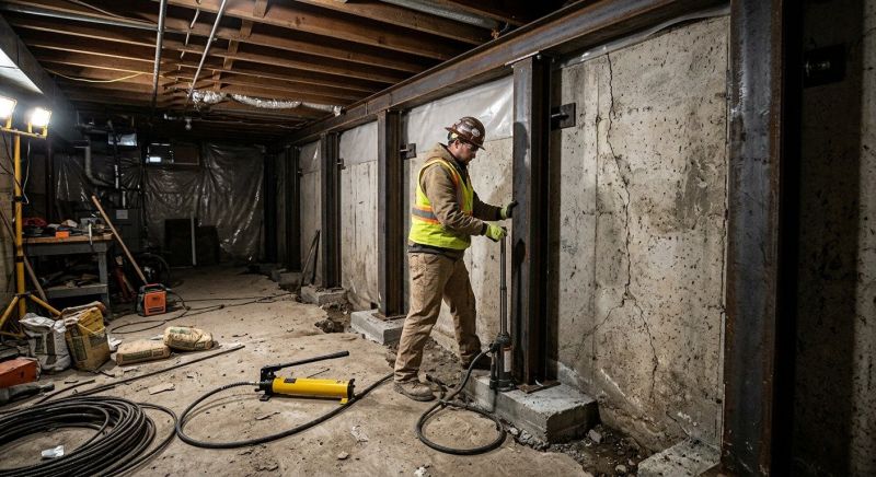 Foundation Stabilizing in Ossipee, NH