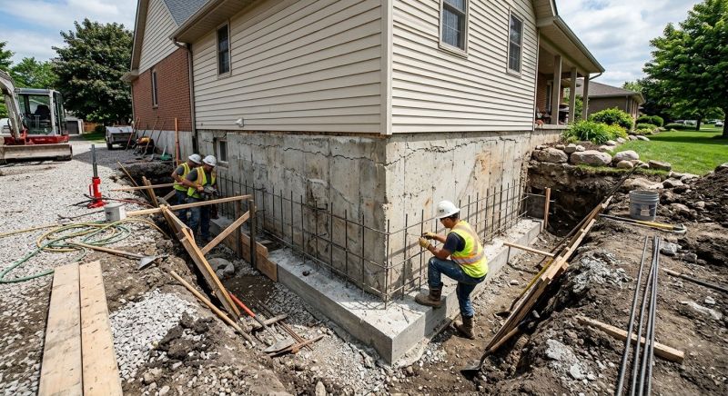 Foundation Strengthening in Moultonborough, NH
