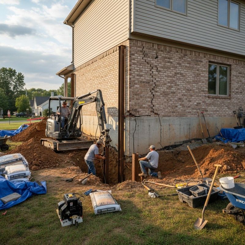 Foundation Structural Repair in Canterbury, NH