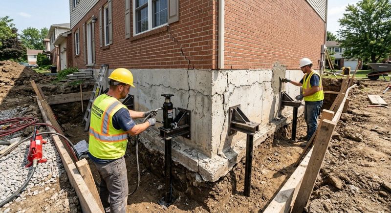 Foundation Structural Repair in Moultonborough, NH