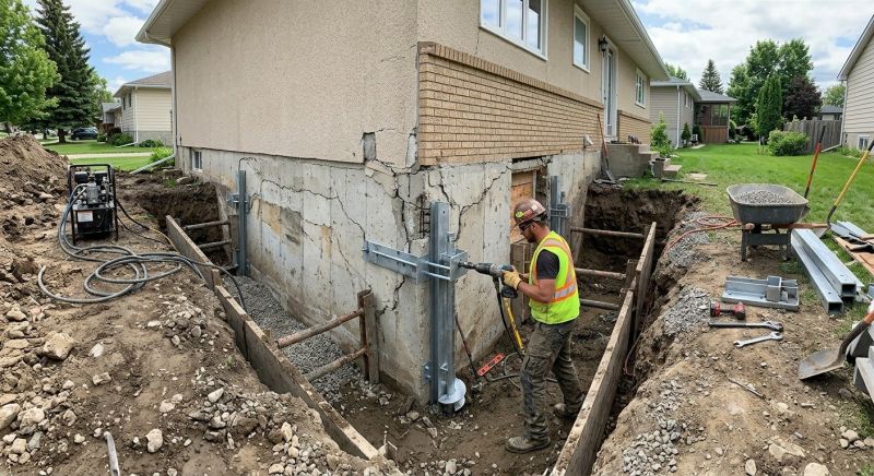 Foundation Structural Repair in Moultonborough, NH