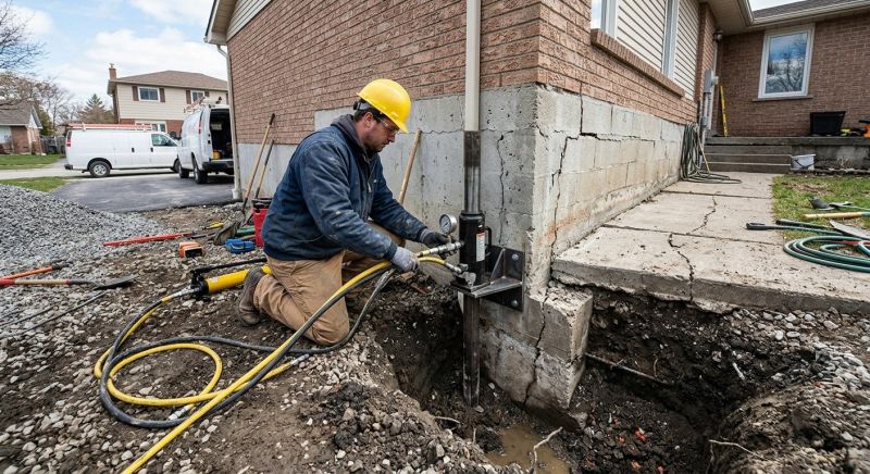 Foundation Structural Repair in Tilton, NH