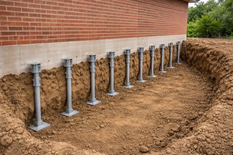 Helical Pile Installation in Moultonborough, NH