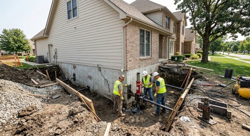 House Foundation Repair in Ossipee, NH