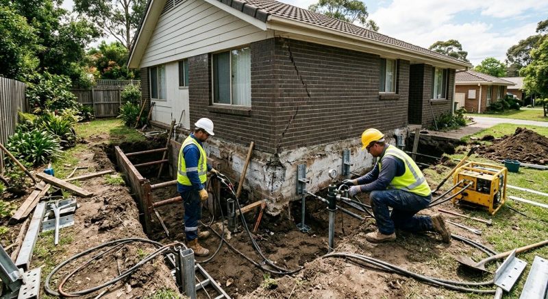 Residential Foundation Repair in Moultonborough, NH
