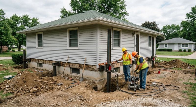 Settling Foundation Service in Carroll County, NH