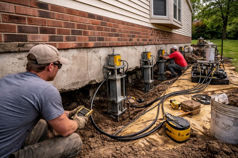 Settling Foundation Service in Eaton Center, NH