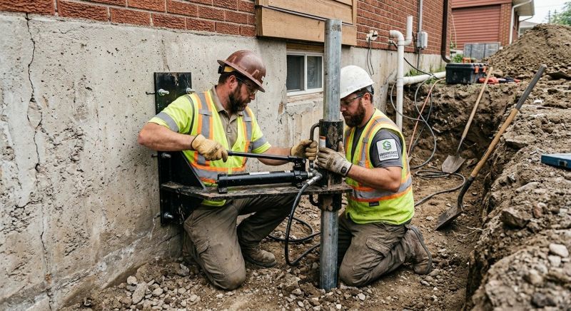 Settling Foundation Service in New Durham, NH