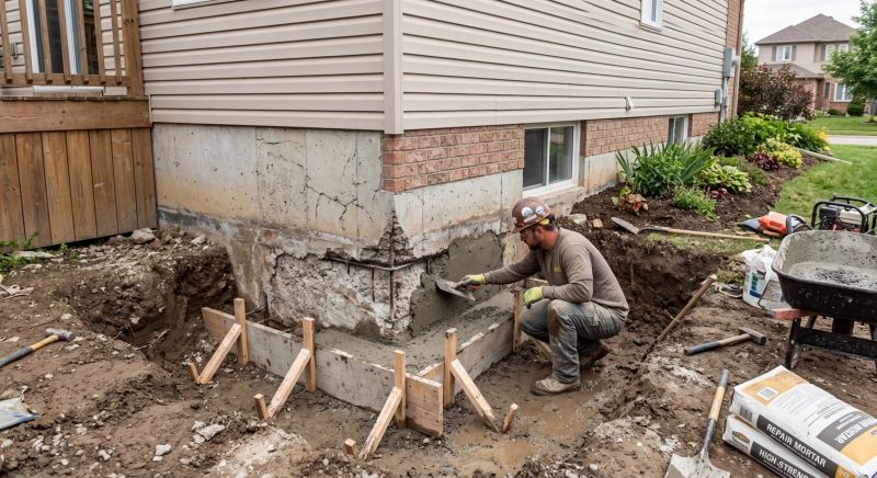 Structural Foundation Repair in New Durham, NH