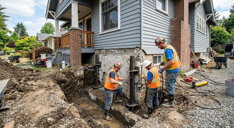 Structural Underpinning in Moultonborough, NH