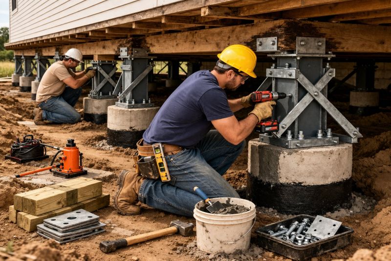 Structural Underpinning in Moultonborough, NH