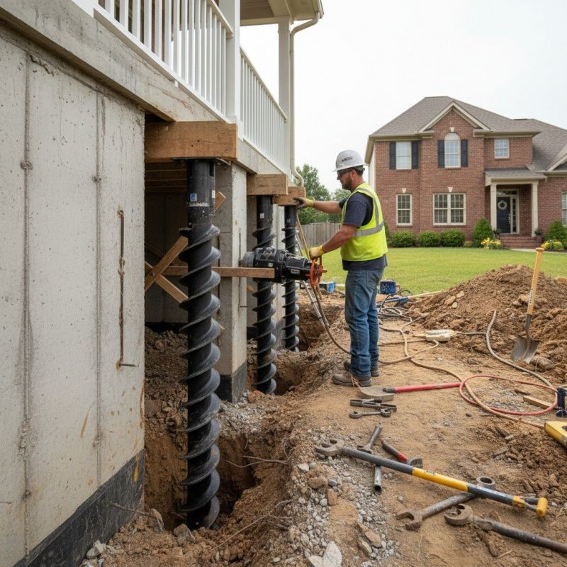 Underpinning Repair in Moultonborough, NH